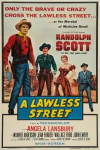 Poster to the movie "A Lawless Street" #997667