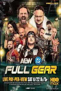 Poster to the movie "AEW Full Gear 2025" #1053864