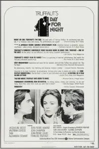 Poster to the movie "Day for Night" #1139461