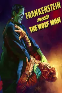 Poster to the movie "Frankenstein Meets the Wolf Man" #974972