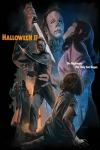 Poster to the movie "Halloween II" #854755