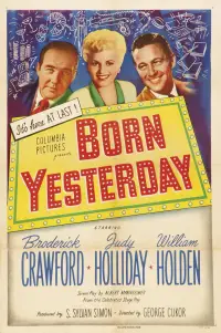 Poster to the movie "Born Yesterday" #648282