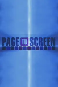 Poster to the movie "Page to Screen: 