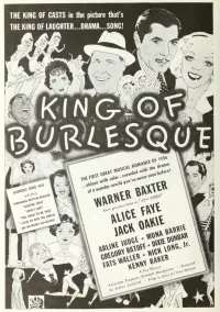 Poster to the movie "King of Burlesque" #954646