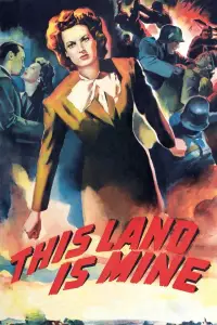 Poster to the movie "This Land Is Mine" #1240207