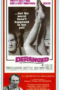 Poster to the movie "Deranged" #947230