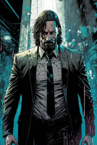 Poster to the movie "Untitled Animated John Wick Prequel" #703913