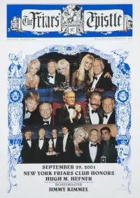 Poster to the movie "The N.Y. Friars Club Roast of Hugh Hefner" #758687