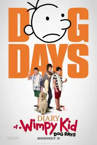 Poster to the movie "Diary of a Wimpy Kid: Dog Days" #970259