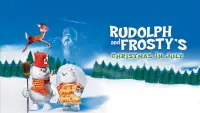 Backdrop to the movie "Rudolph and Frosty