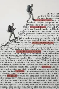 Poster to the movie "The Salt Path Scandal" #1158160