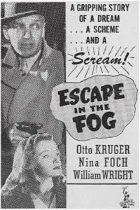 Poster to the movie "Escape in the Fog" #1155122