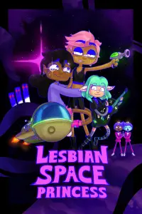 Poster to the movie "Lesbian Space Princess" #1006321
