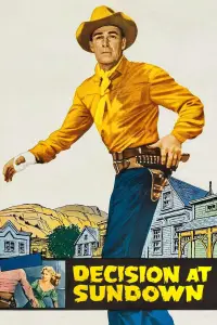 Poster to the movie "Decision at Sundown" #984440
