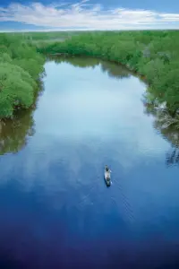 Poster to the movie "Bad River" #729794