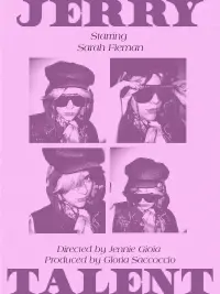 Poster to the movie "Jerry Talent" #755052