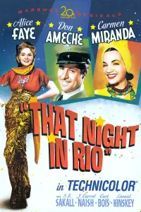 Poster to the movie "That Night in Rio" #1160174