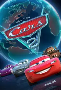 Poster to the movie "Cars 2" #816334