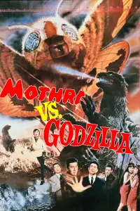 Poster to the movie "Mothra vs. Godzilla" #988531