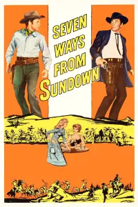 Poster to the movie "Seven Ways from Sundown" #969735
