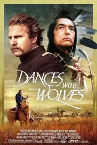 Poster to the movie "Dances with Wolves" #614071