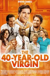 Poster to the movie "The 40 Year Old Virgin" #929203