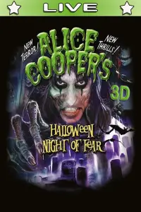Poster to the movie "Alice Cooper: Halloween Night of Fear" #1183230