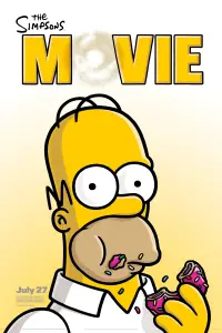Poster to the movie "The Simpsons Movie" #930935