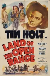 Poster to the movie "Land of the Open Range" #1132530