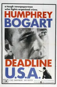Poster to the movie "Deadline - U.S.A." #1145946