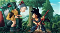 Backdrop to the movie "Dragon Ball: The Path to Power" #809387