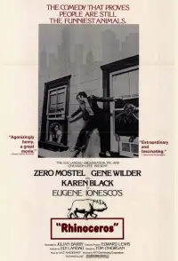 Poster to the movie "Rhinoceros" #1061832
