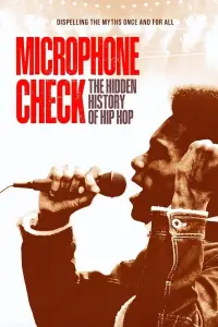 Poster to the movie "Microphone Check: The Hidden History of Hip Hop" #1020269