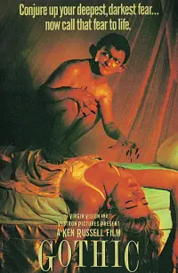 Poster to the movie "Gothic" #1233238