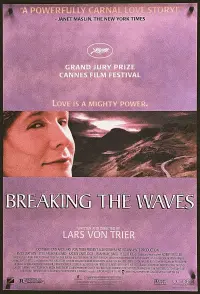 Poster to the movie "Breaking the Waves" #806620