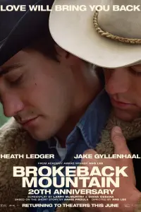 Poster to the movie "Brokeback Mountain" #819758