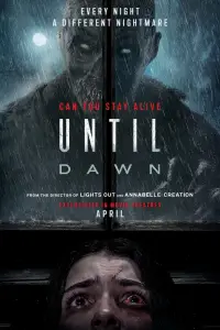 Poster to the movie "Until Dawn" #917381