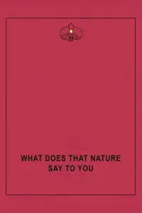 Poster to the movie "What Does That Nature Say to You" #1139341