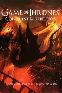 Poster to the movie "Game of Thrones - Conquest & Rebellion: An Animated History of the Seven Kingdoms" #1093610