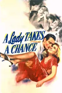 Poster to the movie "A Lady Takes a Chance" #1153528