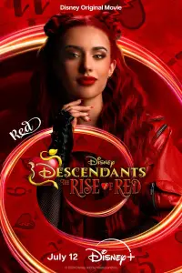 Poster to the movie "Descendants: The Rise Of Red" #926008
