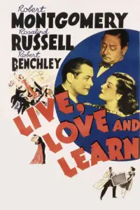 Poster to the movie "Live, Love and Learn" #1213477