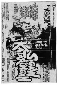 Poster to the movie "Sigaw ng Katarungan" #1073294