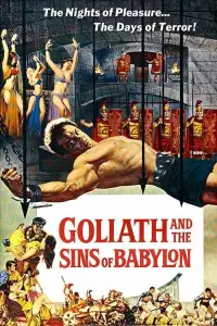 Poster to the movie "Goliath and the Sins of Babylon" #1136815
