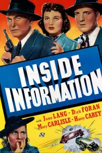 Poster to the movie "Inside Information" #1162949