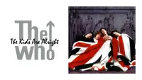 Backdrop to the movie "The Who: The Kids Are Alright" #922760