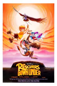 Poster to the movie "The Rescuers Down Under" #717218