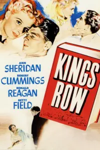 Poster to the movie "Kings Row" #1166990