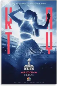 Poster to the movie "Katy Perry: Making of the Pepsi Super Bowl Halftime Show" #1136541