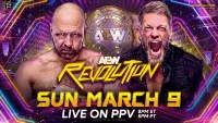 Backdrop to the movie "AEW Revolution" #700214